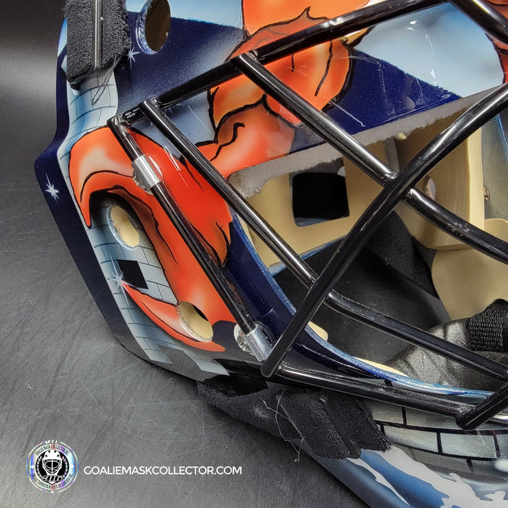 Roberto Luongo Goalie Mask Signed New York Signature Edition Autographed Tribute
