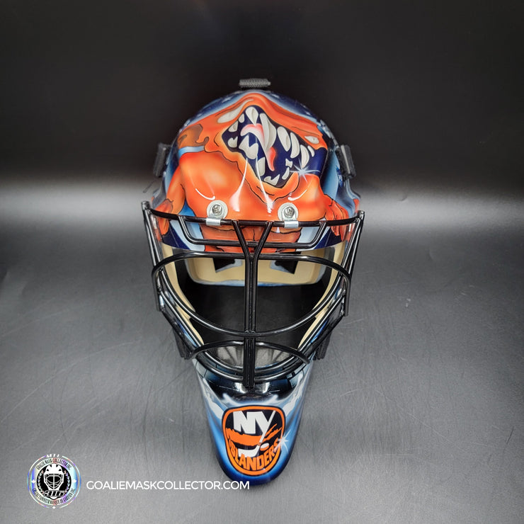 Roberto Luongo Goalie Mask Signed New York Signature Edition Autographed Tribute