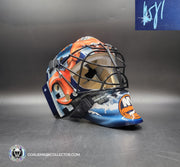 Roberto Luongo Goalie Mask Signed New York Signature Edition Autographed Tribute