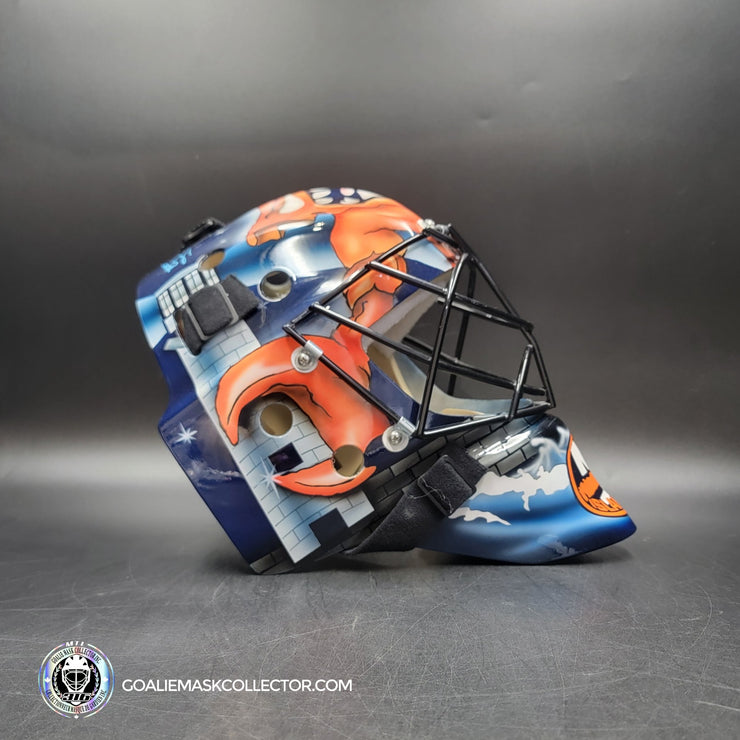 Roberto Luongo Goalie Mask Signed New York Signature Edition Autographed Tribute