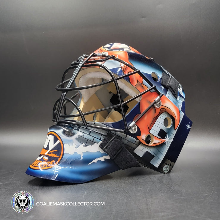 Roberto Luongo Goalie Mask Signed New York Signature Edition Autographed Tribute