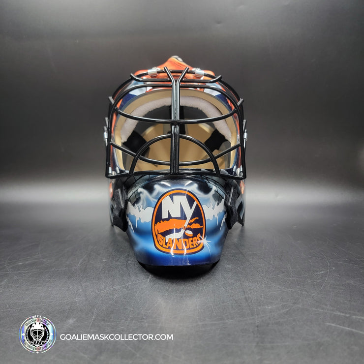 Roberto Luongo Goalie Mask Signed New York Signature Edition Autographed Tribute