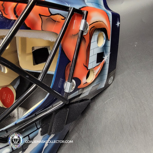 Roberto Luongo Goalie Mask Signed New York Signature Edition Autographed Tribute