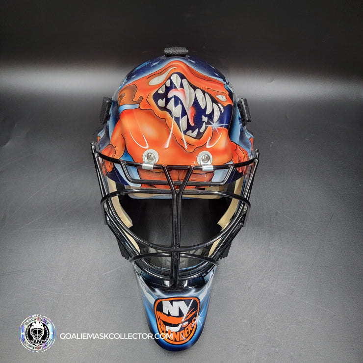 Roberto Luongo Goalie Mask Signed New York Signature Edition Autographed Tribute