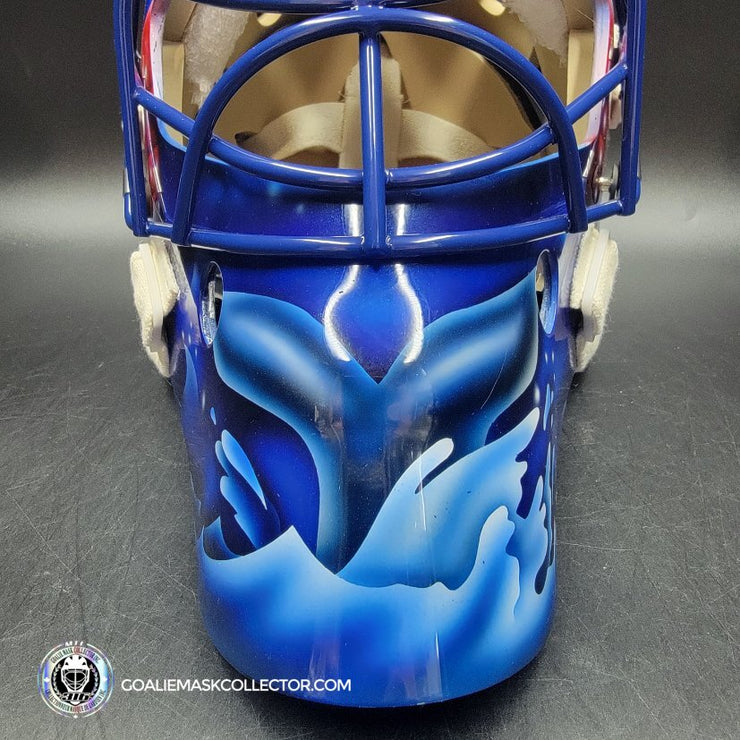 Roberto Luongo Signed Goalie Mask 2006 Vancouver FIRST YEAR Signature Edition Autographed Tribute