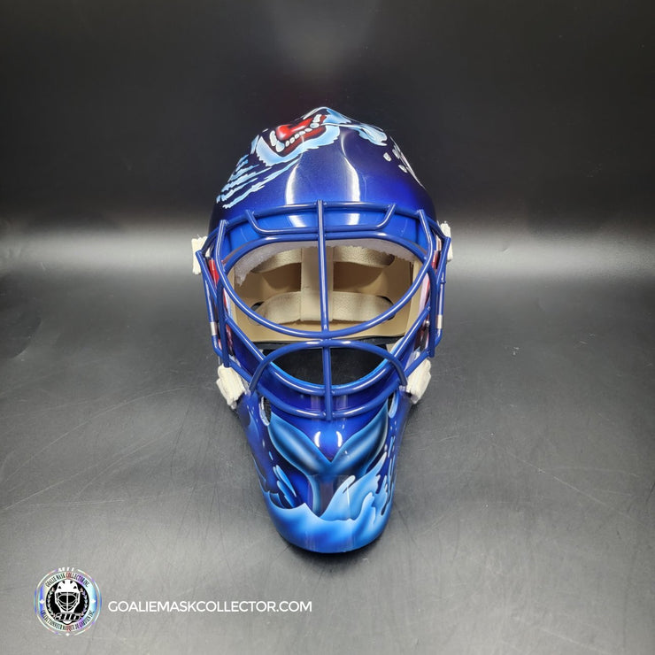 Roberto Luongo Signed Goalie Mask 2006 Vancouver FIRST YEAR Signature Edition Autographed Tribute