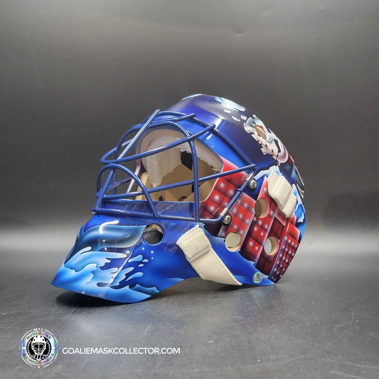 Roberto Luongo Signed Goalie Mask 2006 Vancouver FIRST YEAR Signature Edition Autographed Tribute