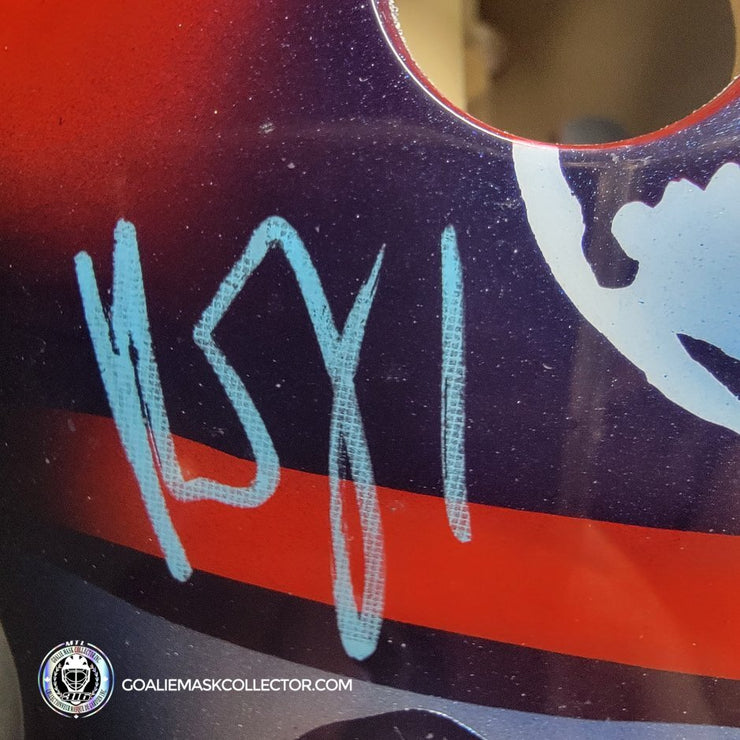 Roberto Luongo Signed Goalie Mask 2006 Vancouver FIRST YEAR Signature Edition Autographed Tribute