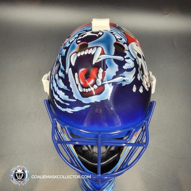 Roberto Luongo Signed Goalie Mask 2006 Vancouver FIRST YEAR Signature Edition Autographed Tribute
