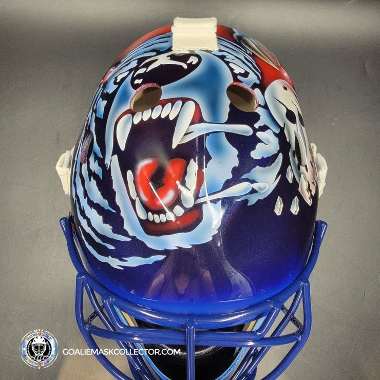 Roberto Luongo Signed Goalie Mask 2006 Vancouver FIRST YEAR Signature Edition Autographed Tribute