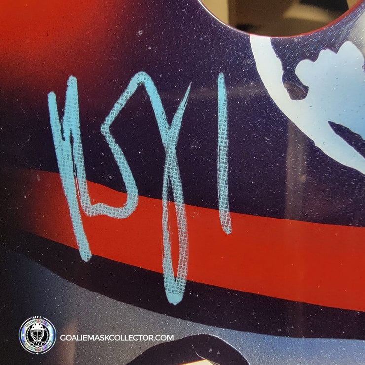 Roberto Luongo Signed Goalie Mask 2006 Vancouver FIRST YEAR Signature Edition Autographed Tribute