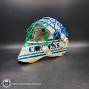 Roberto Luongo Signed Goalie Mask 2009 Vancouver CAPTAIN Signature Edition Autographed Tribute