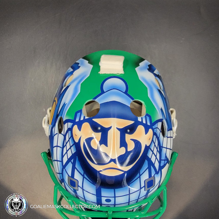 Roberto Luongo Signed Goalie Mask 2009 Vancouver CAPTAIN Signature Edition Autographed Tribute