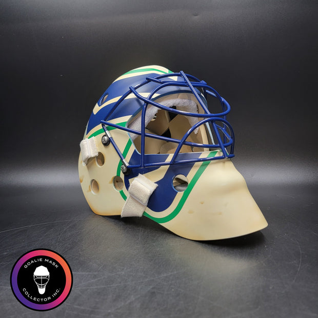 Roberto Luongo Signed Goalie Mask 2013 Vancouver RETRO V2 Signature Edition Autographed Tribute