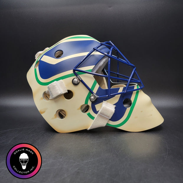 Roberto Luongo Signed Goalie Mask 2013 Vancouver RETRO V2 Signature Edition Autographed Tribute