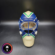 Roberto Luongo Signed Goalie Mask 2013 Vancouver RETRO V2 Signature Edition Autographed Tribute