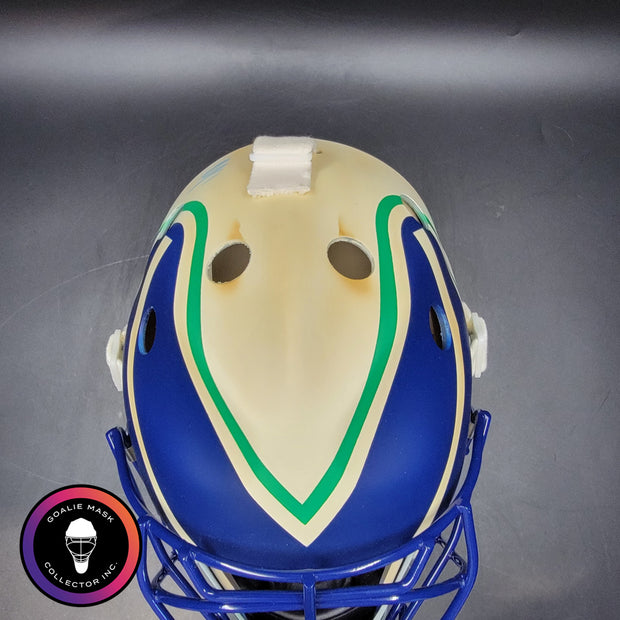 Roberto Luongo Signed Goalie Mask 2013 Vancouver RETRO V2 Signature Edition Autographed Tribute