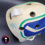Roberto Luongo Signed Goalie Mask 2013 Vancouver RETRO V2 Signature Edition Autographed Tribute