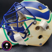 Roberto Luongo Signed Goalie Mask 2013 Vancouver RETRO V2 Signature Edition Autographed Tribute