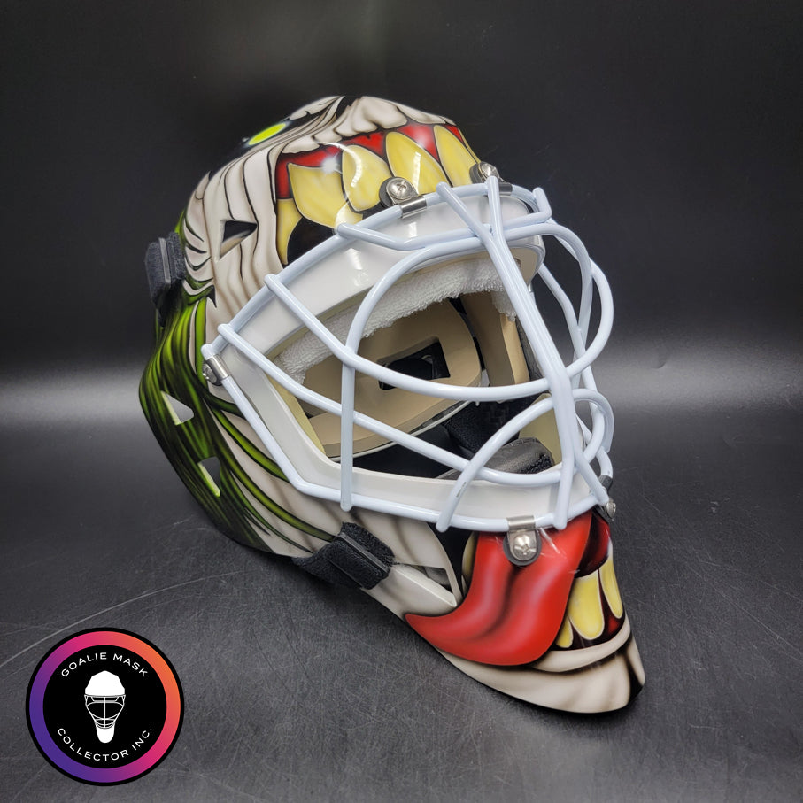 Roman Turek Goalie Mask Unsigned 1996 Dallas Stars Tribute
