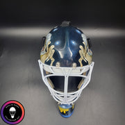 Roman Turek Goalie Mask Unsigned St. Louis Iron Maiden Eddie Tribute