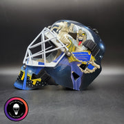Roman Turek Goalie Mask Unsigned St. Louis Iron Maiden Eddie Tribute