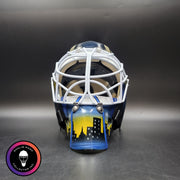 Roman Turek Goalie Mask Unsigned St. Louis Iron Maiden Eddie Tribute