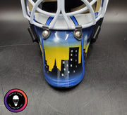 Roman Turek Goalie Mask Unsigned St. Louis Iron Maiden Eddie Tribute
