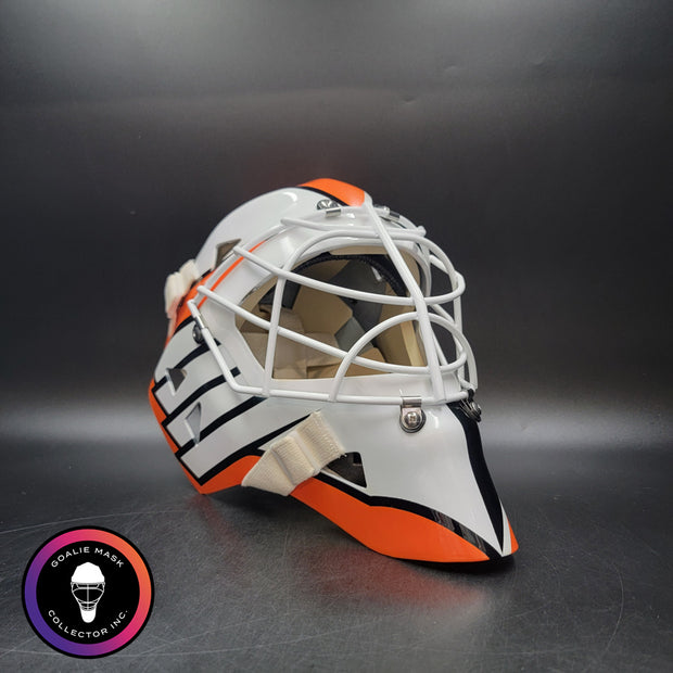 Ron Hextall Signed Goalie Mask Philadelphia DUO MASH-UP Autographed Signature Edition Tribute