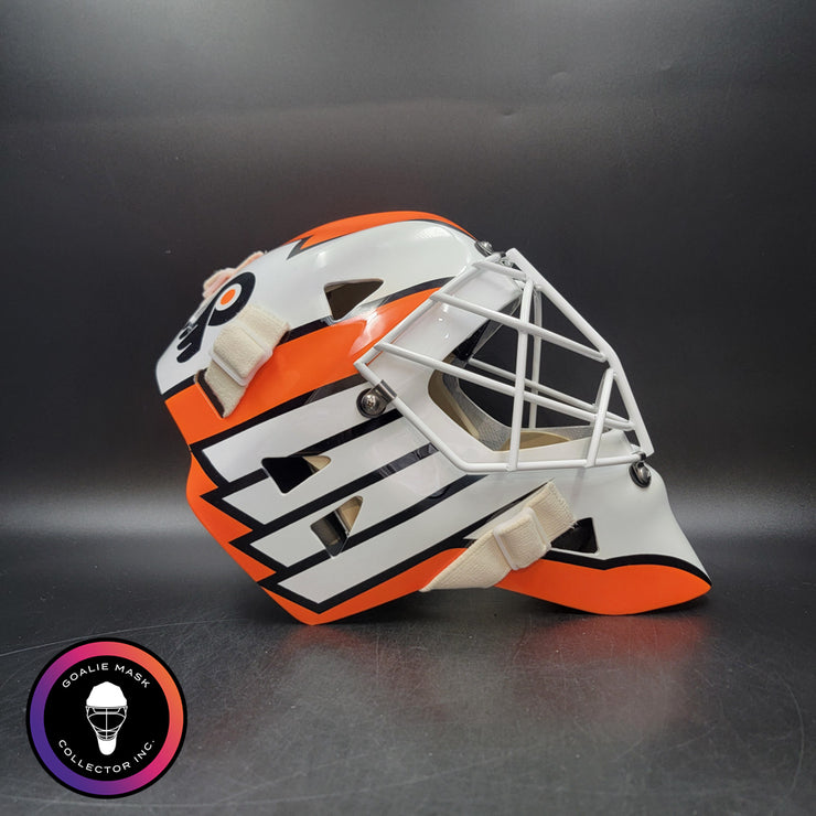 Ron Hextall Signed Goalie Mask Philadelphia DUO MASH-UP Autographed Signature Edition Tribute