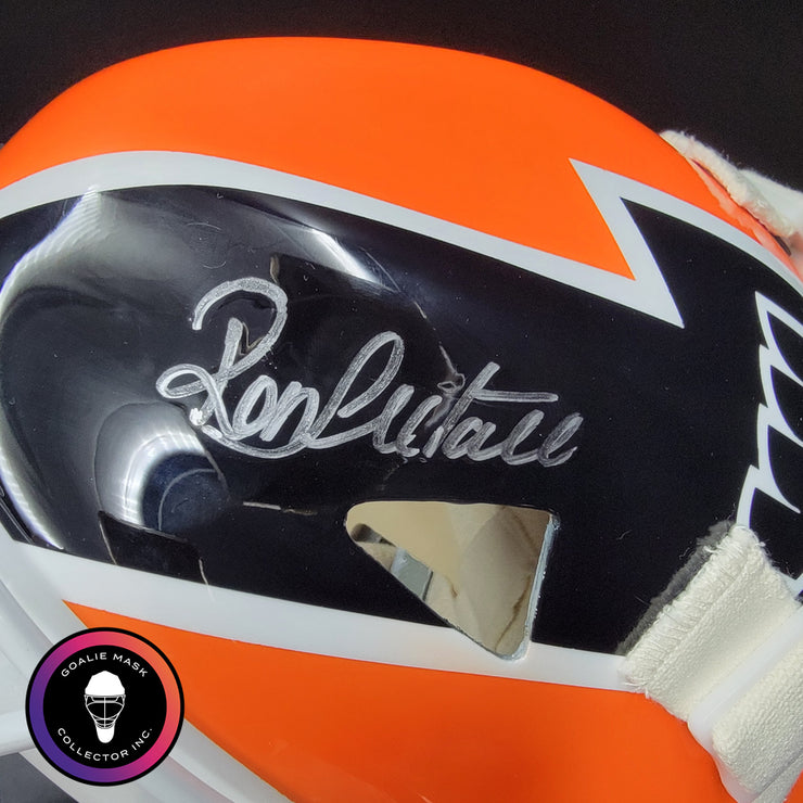 Ron Hextall Signed Goalie Mask Philadelphia DUO MASH-UP Autographed Signature Edition Tribute
