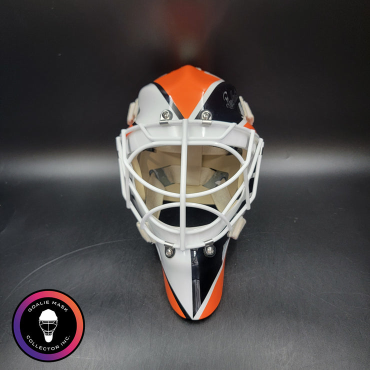 Ron Hextall Signed Goalie Mask Philadelphia DUO MASH-UP Autographed Signature Edition Tribute