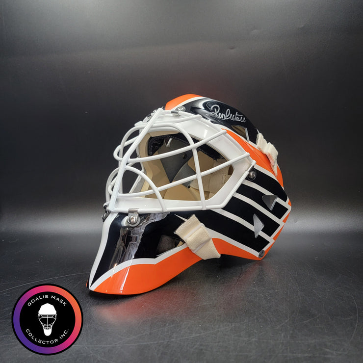Ron Hextall Signed Goalie Mask Philadelphia DUO MASH-UP Autographed Signature Edition Tribute
