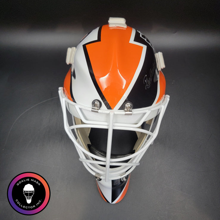 Ron Hextall Signed Goalie Mask Philadelphia DUO MASH-UP Autographed Signature Edition Tribute