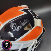 Ron Hextall Signed Goalie Mask Philadelphia DUO MASH-UP Autographed Signature Edition Tribute