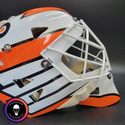 Ron Hextall Signed Goalie Mask Philadelphia DUO MASH-UP Autographed Signature Edition Tribute