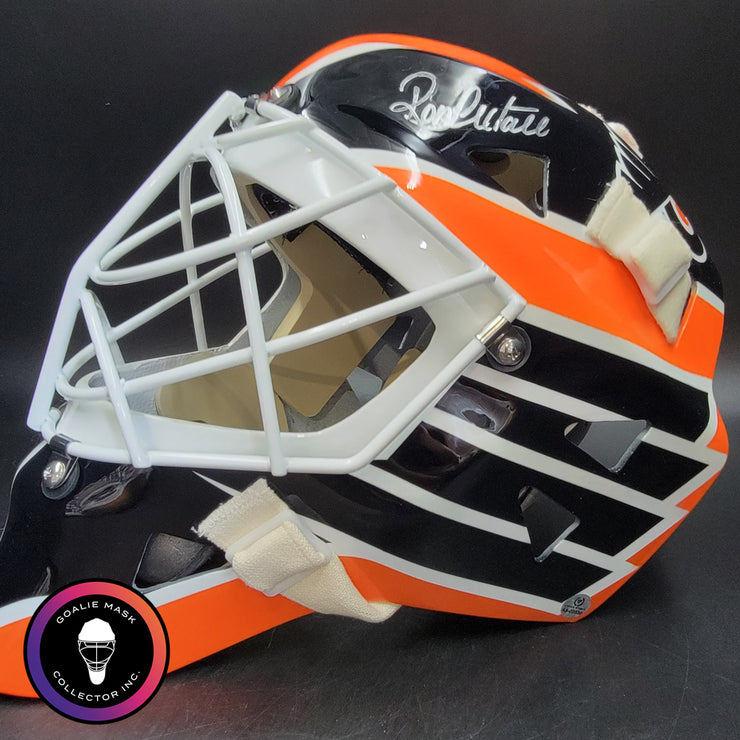 Ron Hextall Signed Goalie Mask Philadelphia DUO MASH-UP Autographed Signature Edition Tribute