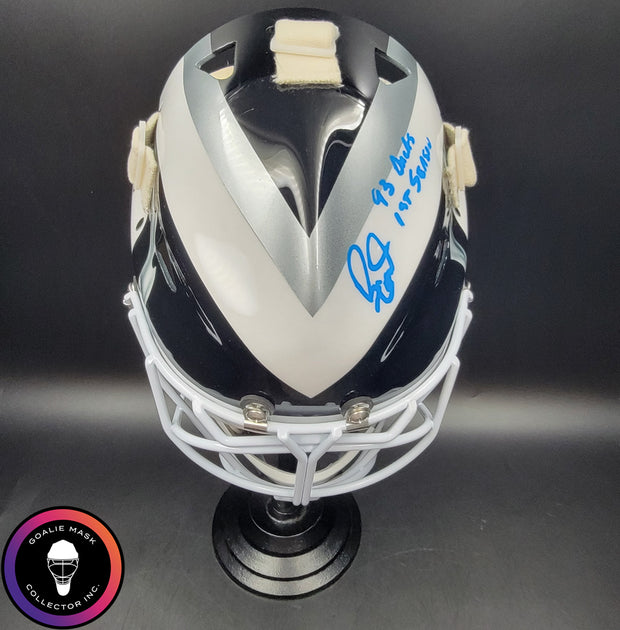 Ron Tugnutt Signed Goalie Mask Anaheim Signature Edition Autographed