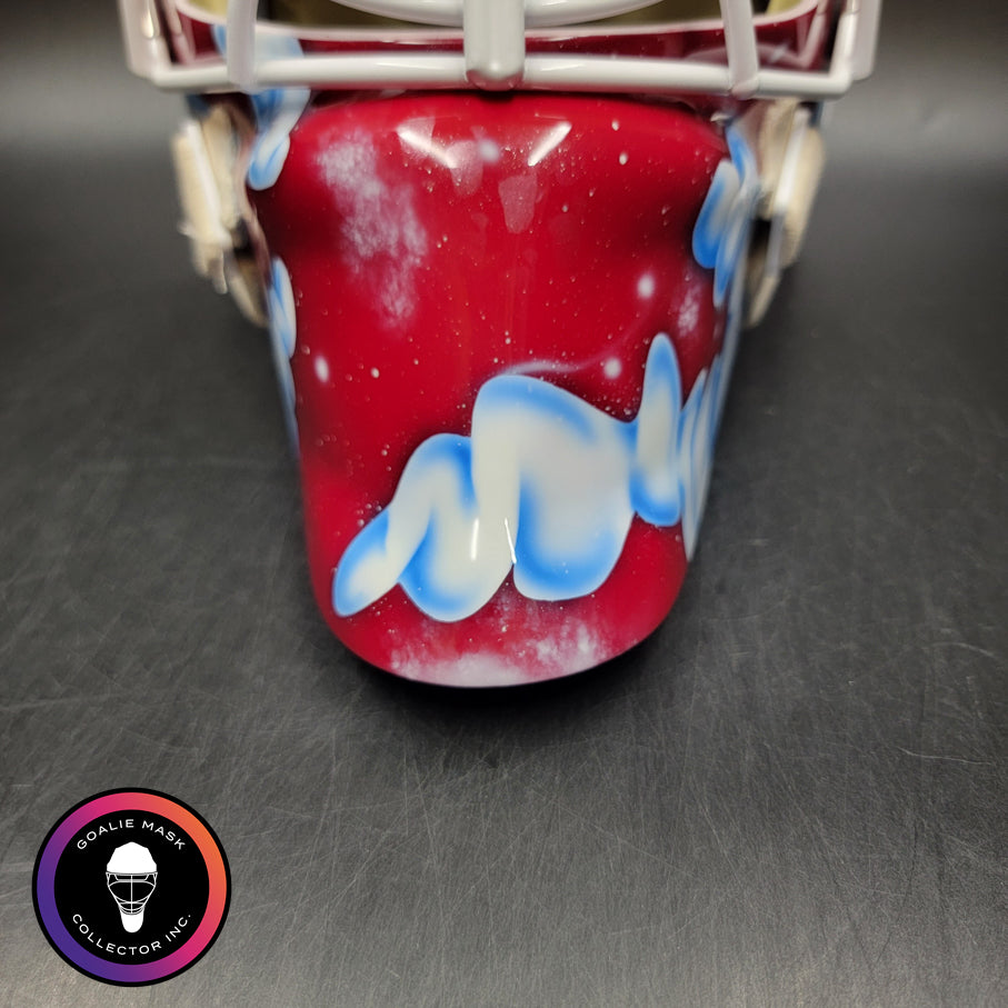 Scott Wedgewood Signed Goalie Mask 2026 Colorado Super Mario