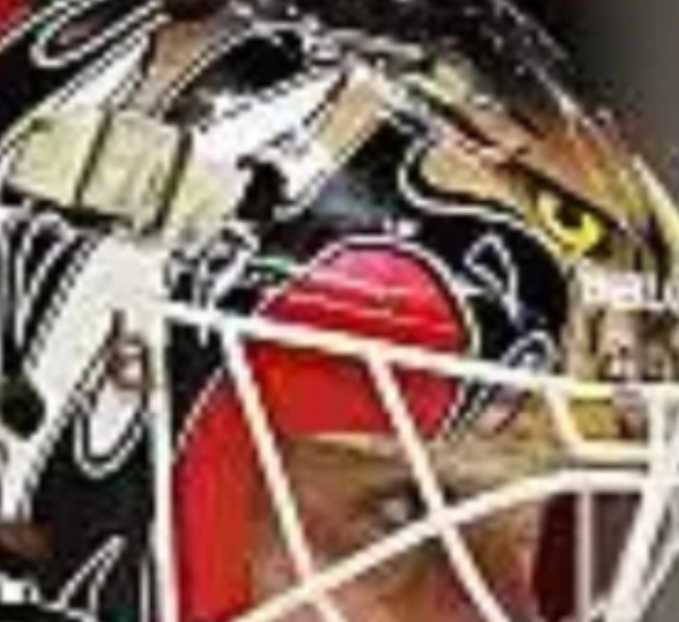 Antti Niemi Goalie Mask Unsigned  Chicago 2010 Stanley Cup Year Tribute