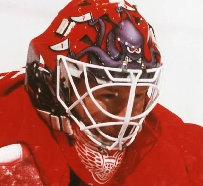 Presale: Manny Legace Goalie Mask Unsigned Detroit Tribute