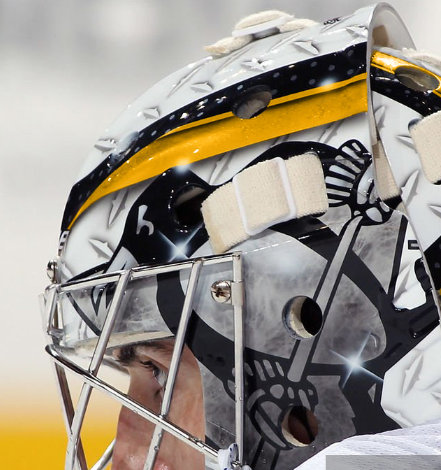 Presale: Marc-Andre Fleury Goalie Mask Unsigned 2012-23 Pittsburgh Tribute