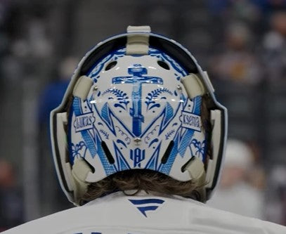 Presale: Andrei Vasilevskiy Signed Goalie Mask Tampa Bay 2024-25 V1 300th Victory Signature Edition Autographed