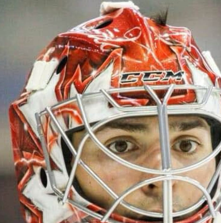 Carey Price Signed Goalie Mask Team Canada 2016 World Cup V2 RED Gold Medal Signature Edition Autographed Tribute