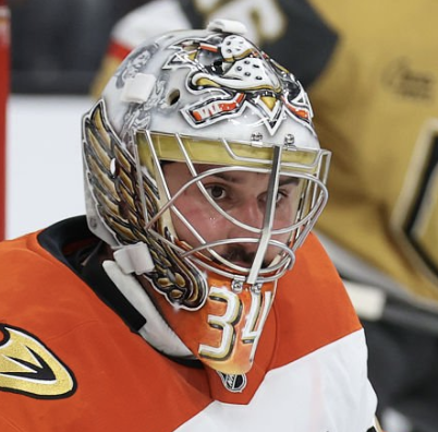 Presale: Petr Mrazek Signed Goalie Mask 2025-26 Anaheim D2 Mighty Ducks Movie Signature Edition Autographed Tribute