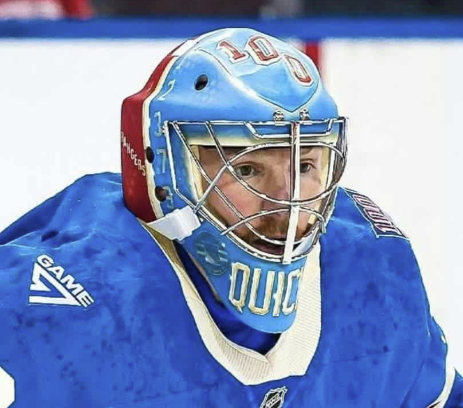 Jonathan Quick Signed Goalie Mask 2025-26 New York 100th Centennial Signature Edition Autographed