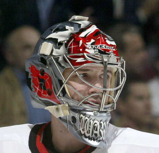 Presale: Cam Ward Goalie Mask Unsigned Carolina 2006 CUP YEAR Tribute