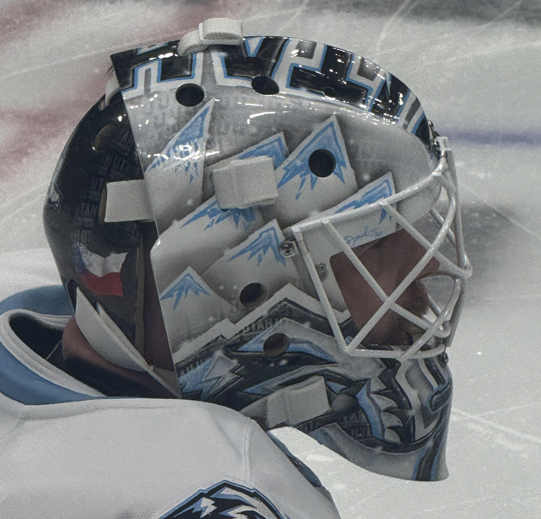 Presale: Karel Vejmelka Goalie Mask Unsigned 2026 Utah Tribute