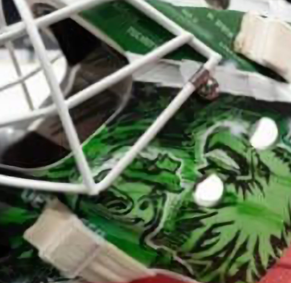 Presale: Jake Oettinger Unsigned Goalie Mask 2023 "SUDS Stars Greatest Goalies" Dallas Tribute