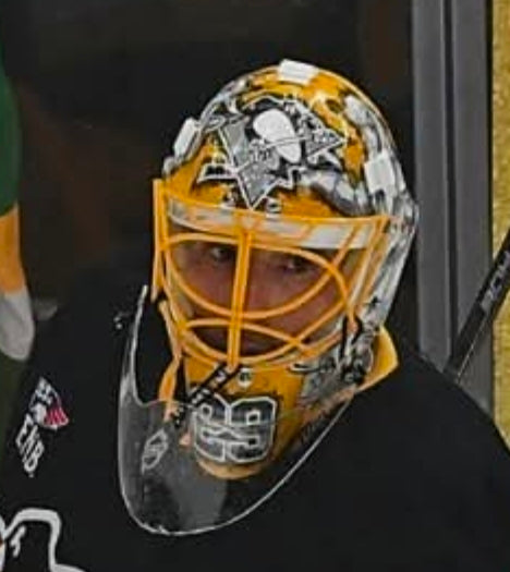 Marc-Andre Fleury Goalie Mask Unsigned 2025-26 Pittsburgh FINAL MASK Tribute